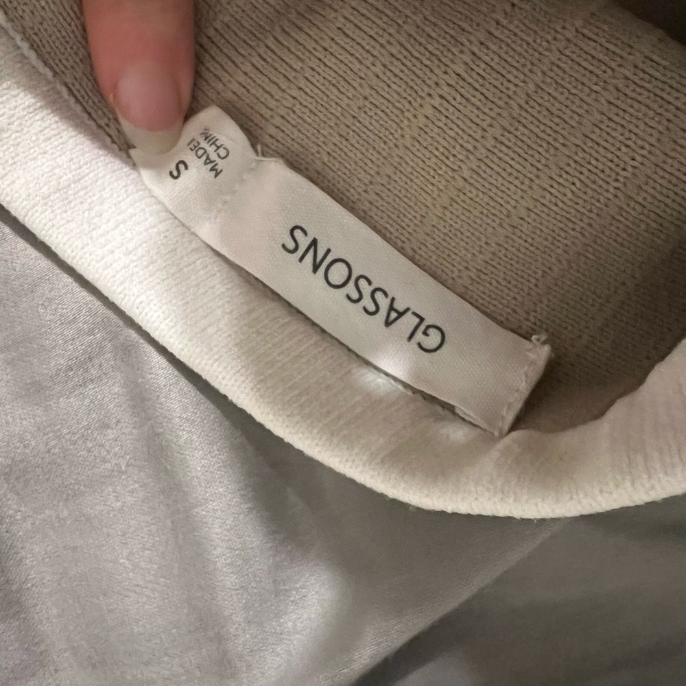 Glassons Beige Ribbed Knit Tube Top - Picture 3 of 5